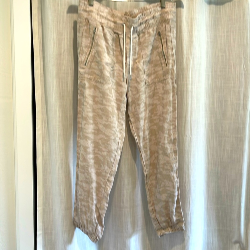 ATHLETA Cabo Tide Linen Jogger. NWOT size 10